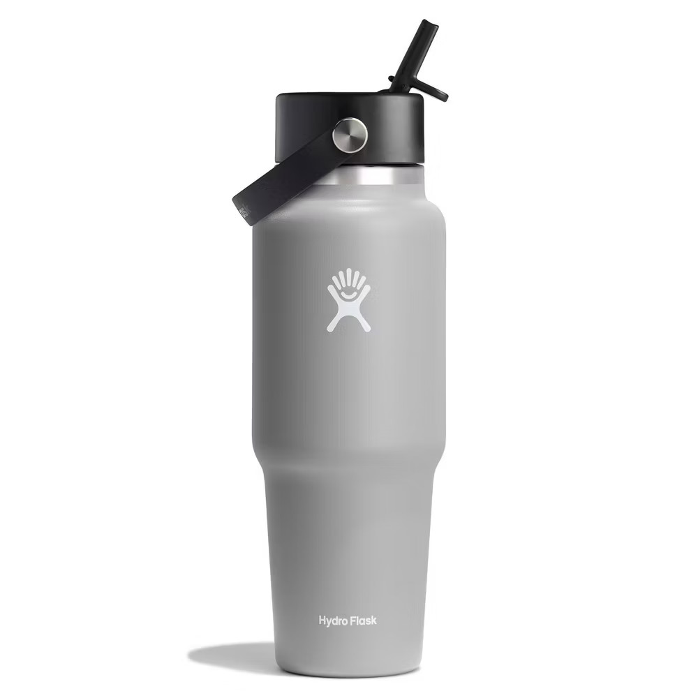 Hydro Flask 32oz Wide Mouth Flex Straw Travel Water Bottle | eBay