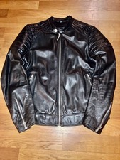 BELSTAFF Lederjacke Outlaw | Gebraucht | Herren | Schwarz | Gr. 48 (S)