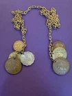 Costume Jewelry Lot Vintage Coins From Around The World!
