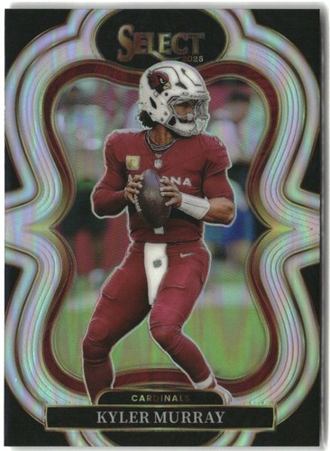 2025 Panini Select - Club Level Kyler Murray #222 Red & Blue Shock