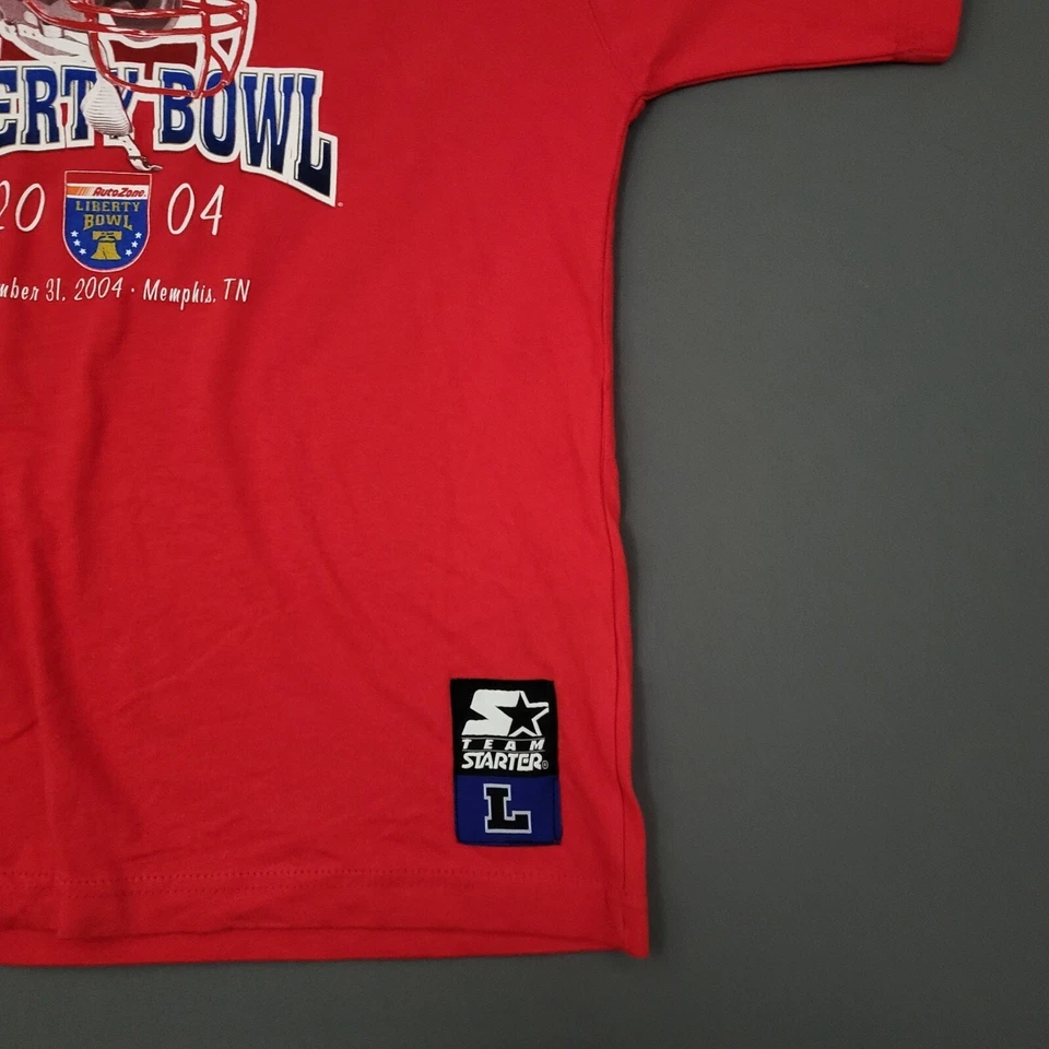 Camisa De Colección UofL Liberty Bowl Starter Jóvenes Niños Grande L 14/16 Manga Corta Foto 4 de 4