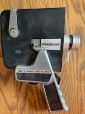 Bell  Howell Autoload Zoom Reflex Standard 8mm Movie Camera, Black