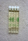LOT DE 4 PETITS ÉCHANTILLONS FLACONS HERMESSENCE VET TONKA D’HERMÈS