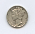 1943-D  Mercury Dime - 90% Silver - Free Shipping