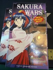 Sakura Wars Anime VHS English Dub Brand New SEALED RARE Video Game