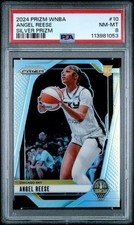 2024 PANINI PRIZM WNBA ANGEL REESE #10 SILVER PRIZM PSA 8