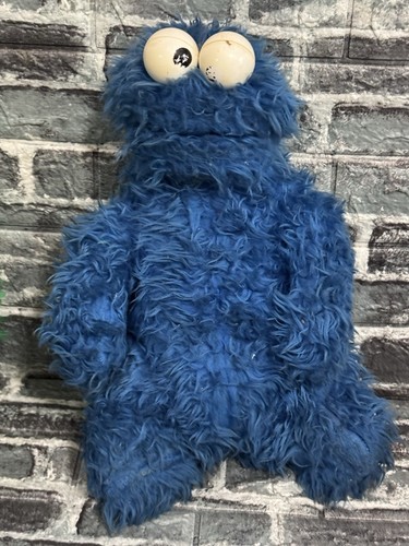 Vintage Knickerbocker Sesame Street Plush Cookie Monster Oscar the Grouch Snuffy - Picture 2 of 11