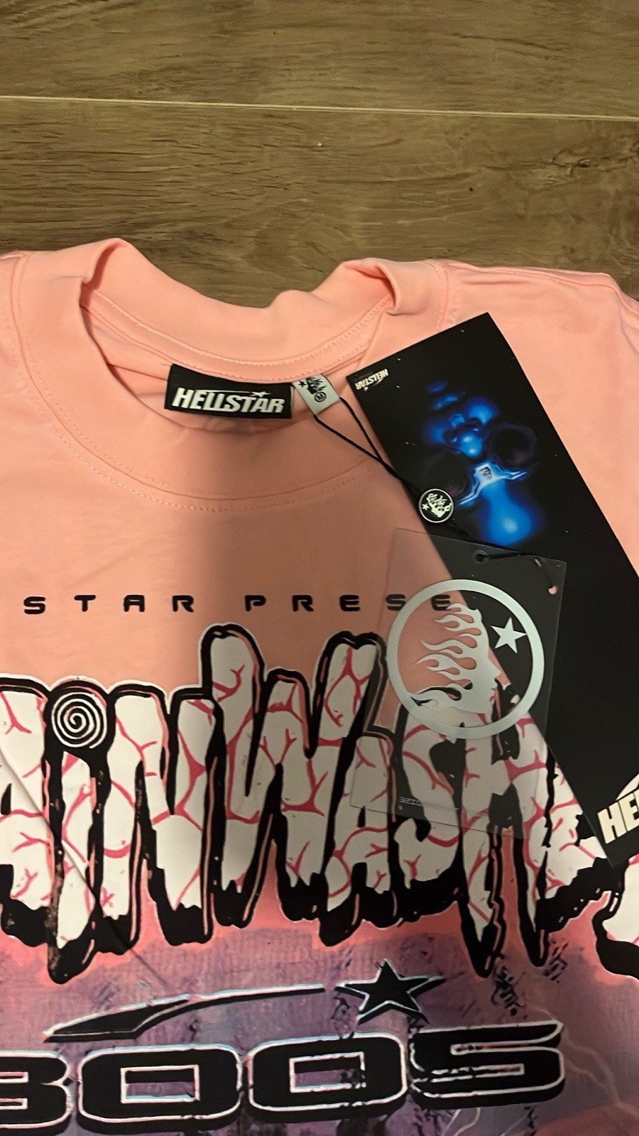 Hellstar Brainwashed Tee Shirt Size Medium - image 3