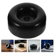 Black Industrial Grade Rubber Shock Absorber Pads Car Door Protective Cushion
