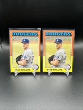 2024 Topps Heritage High Number #516 Evan Phillips Los Angeles Dodgers (2) Cards
