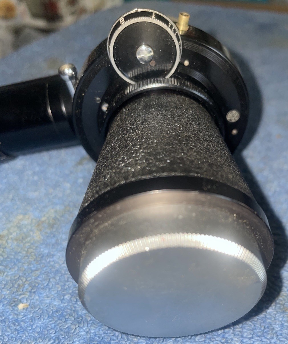 Leitz Mikas Microscope Attachment Leica Camera Box & Paperwork Germany Complete