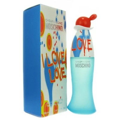 Moschino Cheap & Chic I Love Love 3.4 oz EDT Spray Perfume for Women New in Box