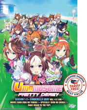 Uma Musume Pretty Derby Season 1-3 Cinderella Gray 1-52End Movie SP Anime DVD