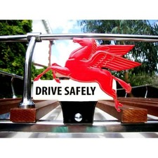 Mobil Pegasus License Plate Topper Drive Safely Mobil Pegasus License Plate Topper Drive Safely
