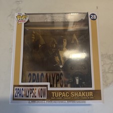 Funko Pop! Álbumes Cubierta Tupac Shakur 28 2Pacalypse Ahora Figura Vinilo Nuevo Plz Leer