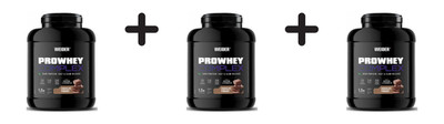 3 x Weider Pro Whey Complex (1200g) Chocolate Fondant (41,66 EUR/kg)