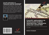 Olufemi Aladejebi | Czynniki Wp¿Ywaj¿Ce Na Skuteczno¿¿ Kontroli Wewn¿Trznej I...