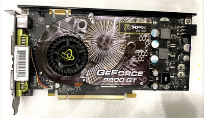 XFX NVIDIA GeForce 9800GT 512MB DDR3 PCI-E 2×DVI S-Video Grafikkarte