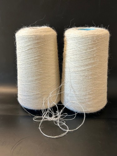 Lot 2 Spool Cone COBWEB SOFT Peru Baby Alpaca Wool Yarn 1lb 10oz 760gr 839 B