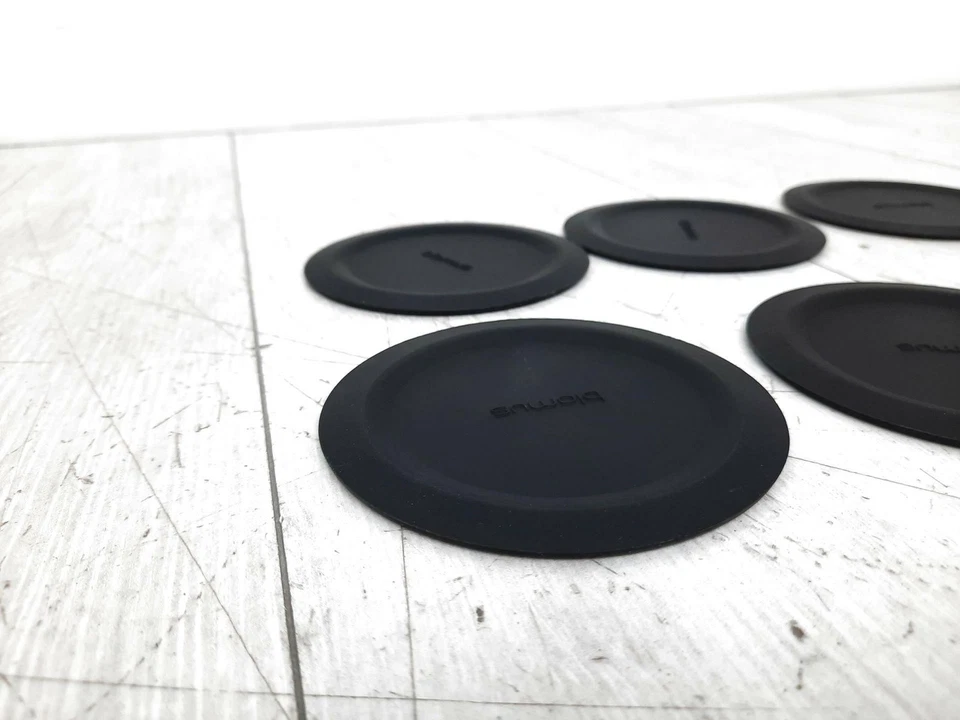 Dessous de plat pour verres BLOMUS Lareto 11,2 cm noir 6 pcs PRODUIT DE BASE - Photo 4/4