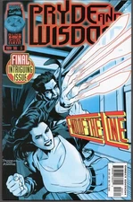 Pryde and Wisdom #3 (of 3) Marvel Comics 1996 Direct Edition F+ Sleeve & Board