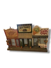 Hallmark Halloween Hauntington Collection Deadwood Street Shops Lights & Sounds