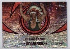 2025 Topps Universe WWE Legends Red Magma 4/10 Chief Jay Strongbow #158 7tw