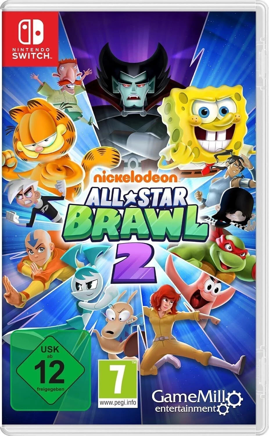 Nickelodeon All-Star Brawl 2, Nintendo Switch, juego, NUEVO EMBALAJE ORIGINAL