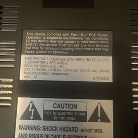 Sega Saturn Console and Game Lot of 22  Games Tested and Authentic 3 Controllers