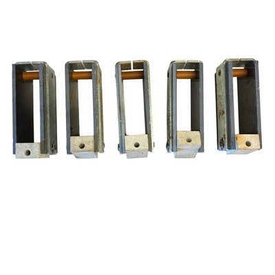 5 pcs Industrial Wire Cable Roller Guide Tensioner Clamp Fixture Assembly Block