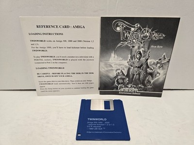 Twinworld w/ Manual & Inserts 3.5'' Commodore Amiga