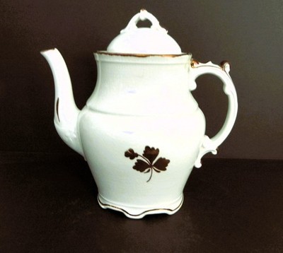 Rare Arthur J Wilkinson Copper Tea Leaf 6-8 cup Coffee Pot - Excellent