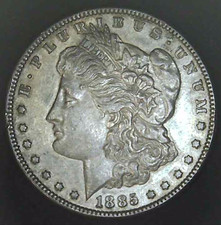 1885-P $1 Morgan Silver Dollar 90% Silver 29uctt0901