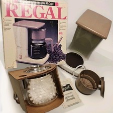 Vintage Regal Drip Coffee Maker 4 To 10 Cups Brewing V7564 NEW OPEN BOX