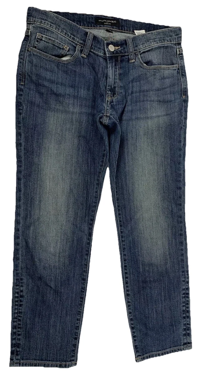 Jeans Femme Droite Banana Republic - Taille 14 - Occasion En Très Bon état