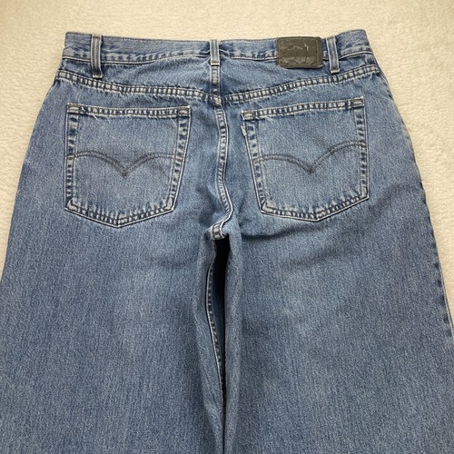 Vintage Y2K Levis SilverTab Baggy Jeans men size 38x34 (FITS 38x33) - Picture 11 of 13