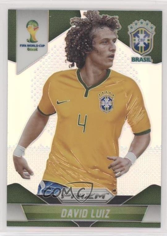 2014 Panini Prizm World Cup Silver Prizm David Luiz #106 ti8