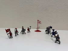 Safari Ltd Medieval Knights  Horses Figures Set