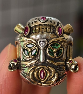 Lucky Ring, Ross Skull Lucky movie Ring T12 | eBay