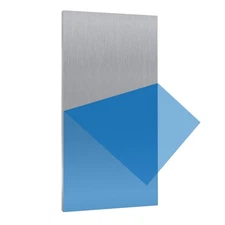 6061 Aluminum Sheet Metal 6x12x1/2 Inch Flat Plain Thick Aluminum Plate, 1/2I...