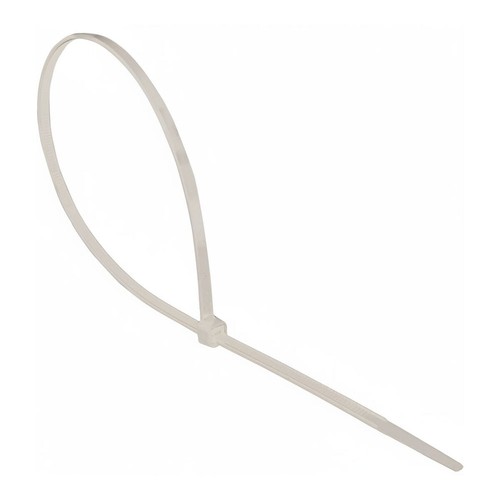 Cmple - Confezione da 100 fascette stringicavo da 8? 40 libbre - Bianco Cmple - Confezione da 100 fascette stringicavo da 8? 40 libbre - Bianco