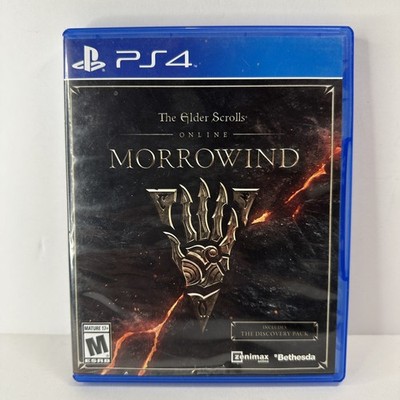 Elder Scrolls Online Morrowind PS4 Video Game Complete Discovery Pack Map Tested