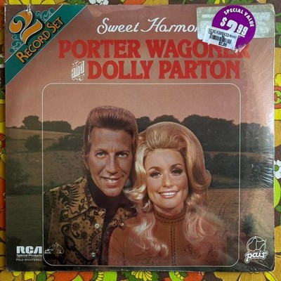 SEALED Porter Wagoner & Dolly Parton Sweet Harmony Vinyl LP Record Pair 1013