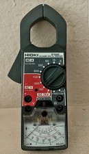 Hioki 3100 Clamp Meter Handheld CAT II Analog AC/DC with Test Leads, strap, case