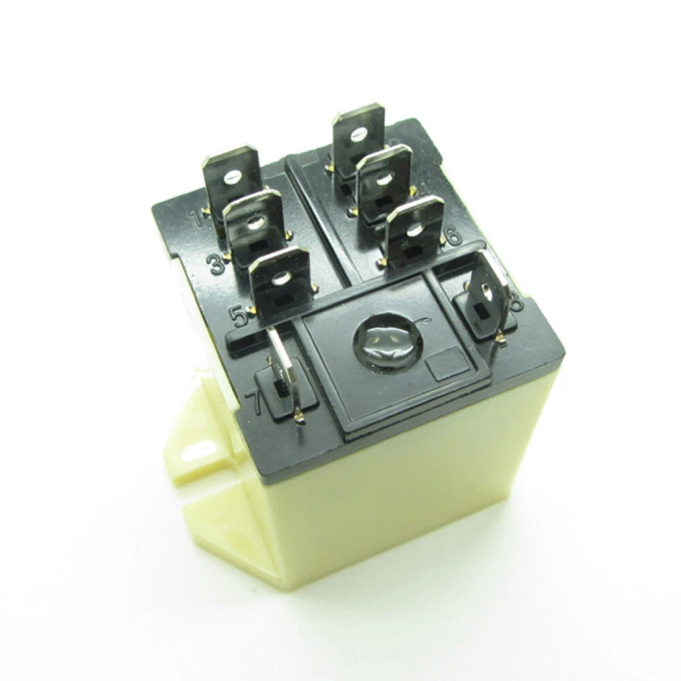 30A DPDT 2 NO + 2 NC 8 Pins Plug-in DC 12V 24V AC 220V Coil High Power Relay - Image 3 of 4