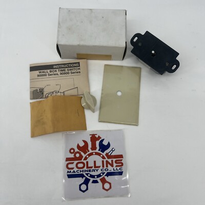90016 Marktime Wall Box 6-Hour Timer Time Switch 20A 120V / 10A 250V NOS