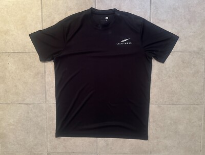 BRAND NEW LA FITNESS Employee Staff T-Shirt Black Men's Size Medium Uniform M