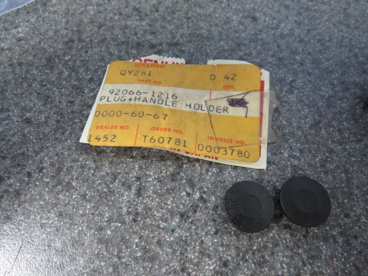 NOS Kawasaki Handle Holder Plug 87-00 KLR650 93-99 ZX1100 EX500