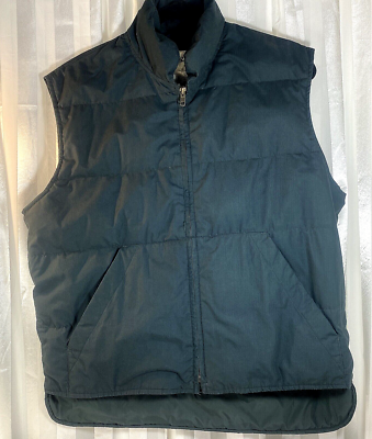 80s Outerwear 80's Classic Down Vest VTG Eddie Bauer Premium Goose