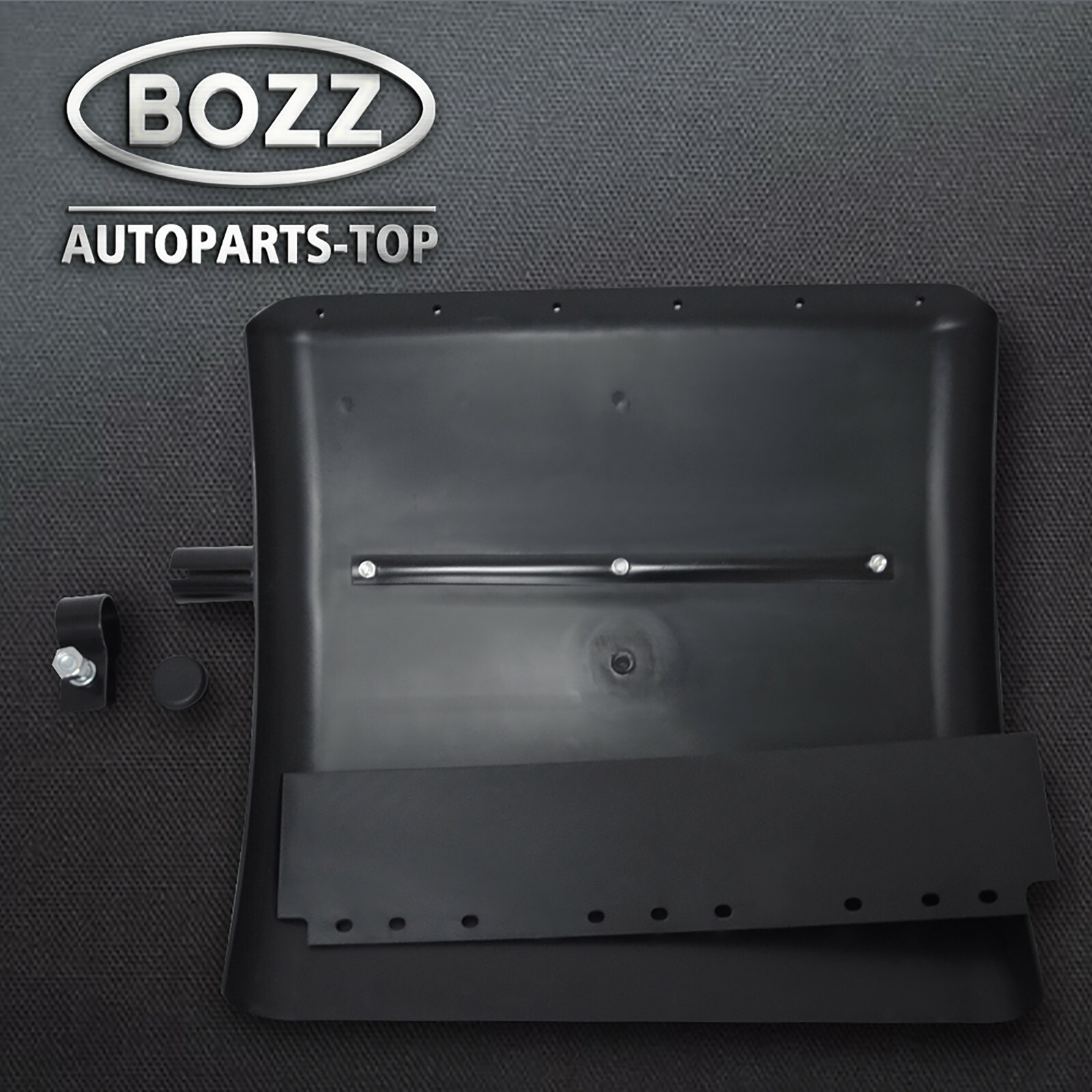 Plastic Quarter Fender Black Set 24" x 24" Semi Truck eBay